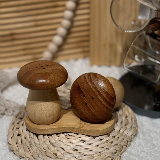 Wooden Salt Shakers Set